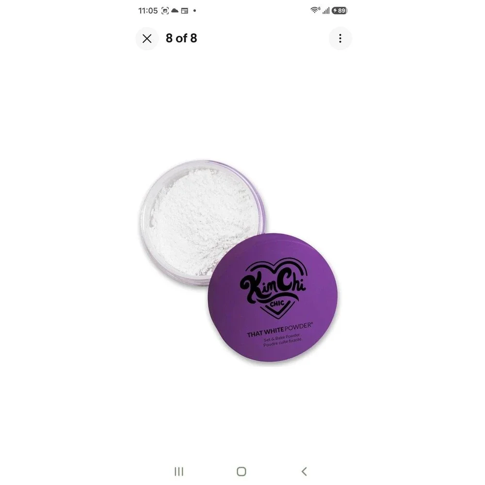 KimChi Chic That White Powder Set & Bake Powder - TWP01 No Color